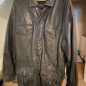 Wilson’s leather jacket